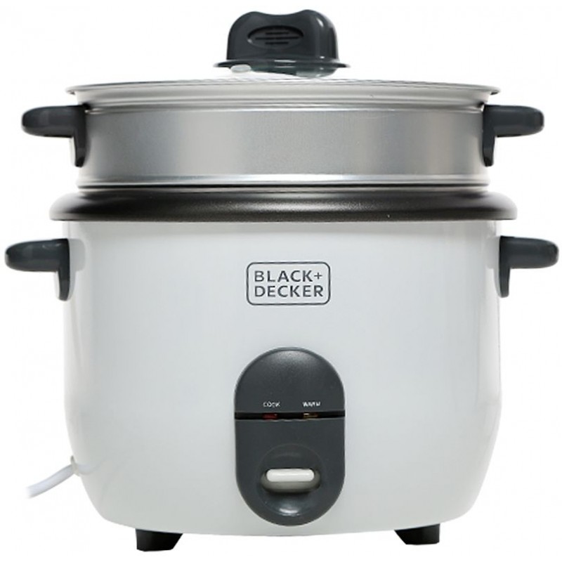 Non-Stick Rice Cooker 1.8L - Black+Decker - RC1860 حلة طهي الأرز غير قابلة للالتصاق 1.8 لتر - بلاك اند ديكر - RC1860 - الصورة 1