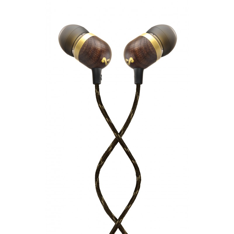 Uplift 2 EM-JE091-SV House of Marley Smile Jamaica Noise Isolating In-Ear Headphones - Brass - Image 1