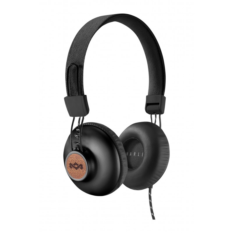 Positive Vibration 2 EM-JH121-SB House of Marley Positive Vibration 2 Headphone - Black - Image 1