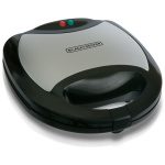 Black+Decker - 2 Slice Sandwhich Maker, 750W TS2000