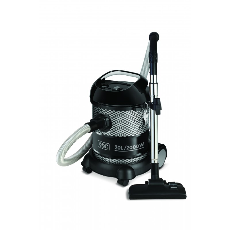2000W Drum Vacuum Cleaner with Blower Black+Decker - Barrel Vacuum Cleaner, 20 Liter, 2000 W, Black - Bv2000 - Image 1