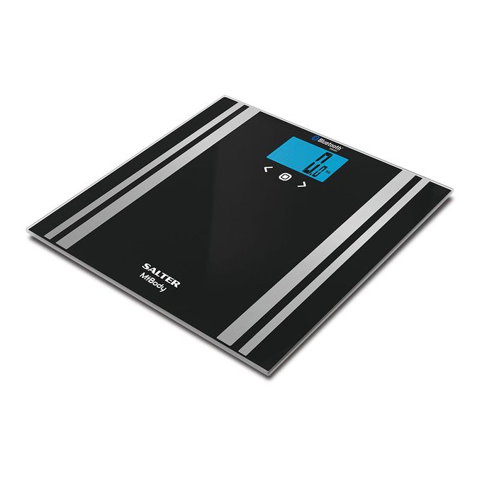 1 (1) Salter MiBody Analyzer Bathroom Scale Max 200 kg – Black - Image 1
