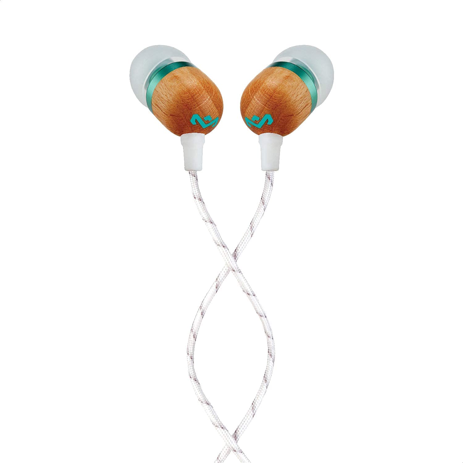 519OZvgjjVS._AC_SL1500_ House of Marley Smile Jamaica Noise Isolating In-Ear Headphones - Mint - Image 1