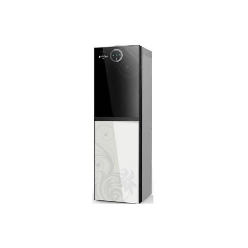 Bergen BYB 538 Water cooler – silver Bergen 3 Nozzles Top Loading Water Dispenser – BYB 538 Silver/Black - Image 1