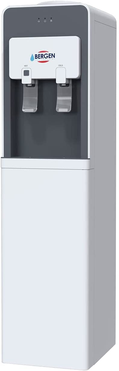 41HzBs6ODYS._AC_SL1280_ Bergen 2 Nozzles Top Loading Water Dispenser, White/Dark Grey - BY 509 - Image 1