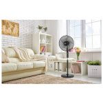 Black+Decker - Floor Stand Fan 3 Speeds – Black - Image 4