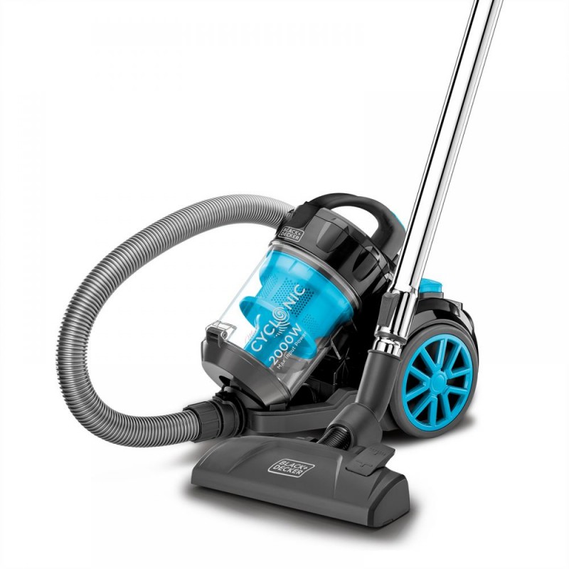 Black Decker 2000W Bagless Cyclonic Canister Vacuum Cleaner Multi Color - VM2080-B5 Black+Decker - 2000W Bagless Cyclonic Canister Vacuum Cleaner Multi Color - VM2080-B5 - Image 1