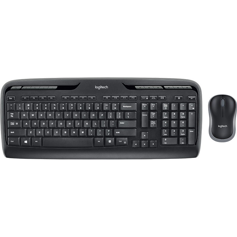 LOGITECH Wireless Desktop MK330 - Arabic layout Logitech- Wireless Mouse & Keyboard MK330 - Arabic layout - الصورة 1