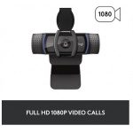كاميرا ويب Logitech C920S HD Pro مع مصراع للخصوصية - مكالمات فيديو عريضة وتسجيل ، كاميرا دفق 1080 بكسل - الصورة 3