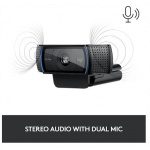 كاميرا ويب Logitech C920S HD Pro مع مصراع للخصوصية - مكالمات فيديو عريضة وتسجيل ، كاميرا دفق 1080 بكسل - الصورة 6
