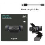 كاميرا ويب Logitech C920S HD Pro مع مصراع للخصوصية - مكالمات فيديو عريضة وتسجيل ، كاميرا دفق 1080 بكسل - الصورة 10