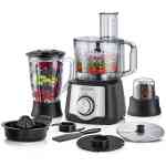 Black+Decker Food Processor 6 in 1 750W 29 Functions- FX650