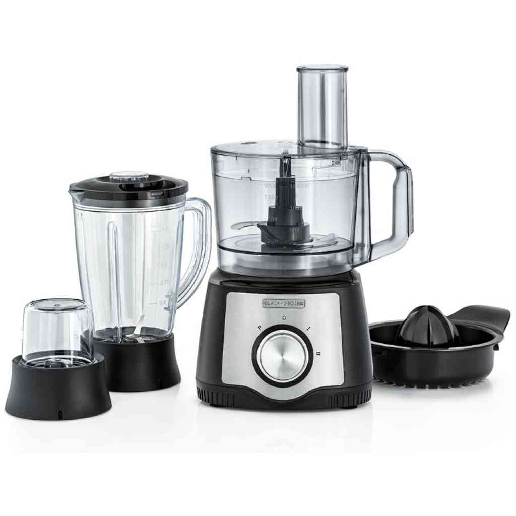 Black+Decker Food Processor 6 in 1 750W 29 Functions- FX650