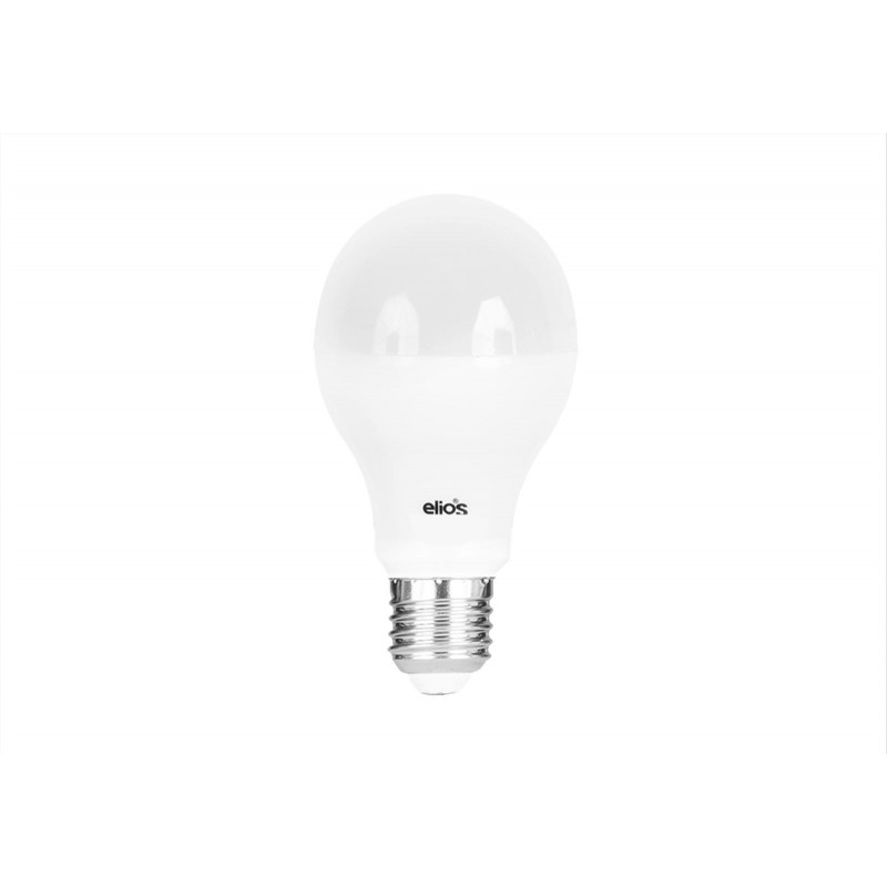 Elios BULB LED (A65) 12W Warm Light 3000 Kelvin E27 E27 إليوس لمبة ليد 12 وات اصفر دافئ 3000 كلفن - الصورة 1