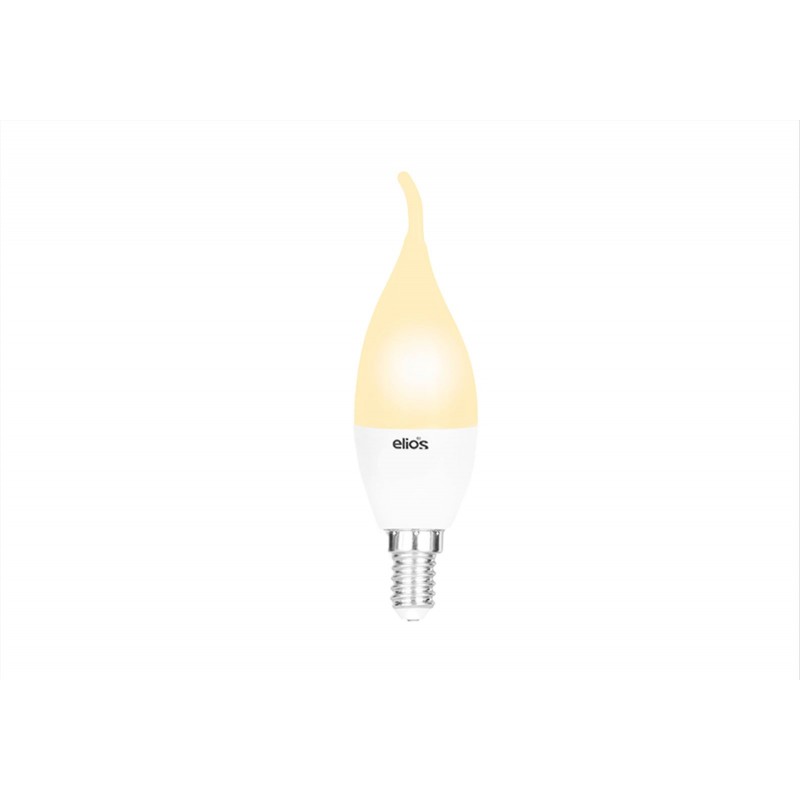 Elios TEARDROP LED 5W Warm Light 3000 Kelvin E14 إليوس لمبة ليد الدمعة 5 وات اصفر دافئ 3000 كلفن E14 - الصورة 1