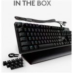 Logitech Mechanical Gaming Keyboard with Palm Rest, Carbon - G513 - الصورة 2