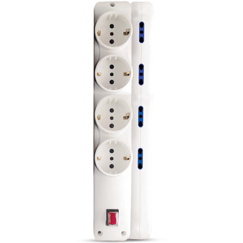 Elios - Basic 12 Sockets - White أليوس مشترك عادي 12 مخرج - أبيض - الصورة 1