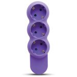 Elios - Plugz 3 sockets - Purple