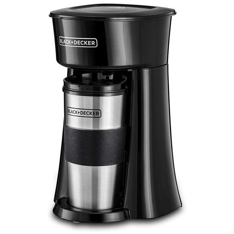 Black+Decker 650W Coffee Machine, Black - DCT10 Black+Decker - 650W Coffee Machine, Black - DCT10 - Image 1
