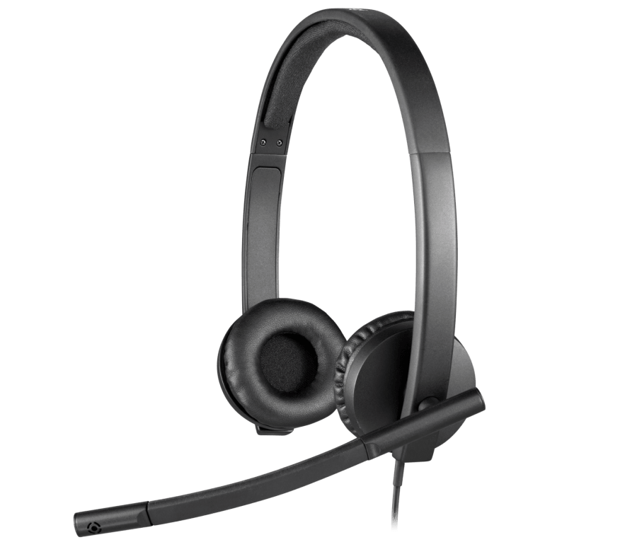 h570e-stereo-gallery-01 Logitech VC H570E Usb Stereo Headset - Image 1