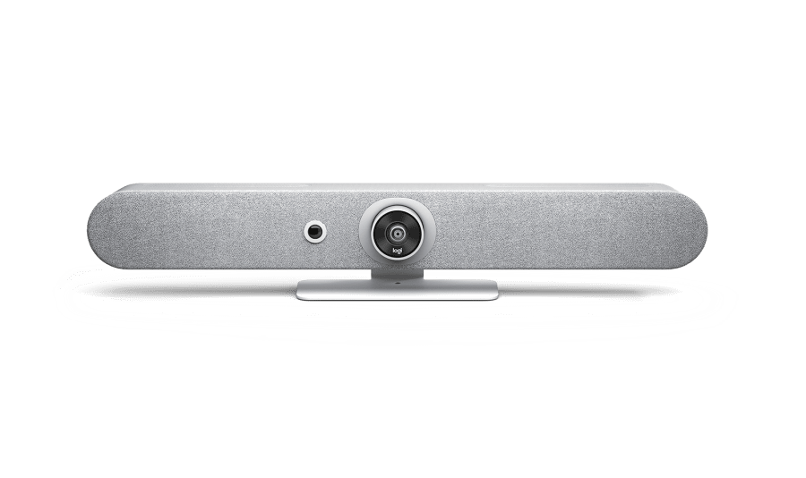 white-1 Logitech VC Rally Bar Mini - Off-White - Image 1
