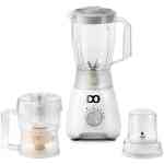 IDO Blender + Vegetables & Meat Chopper 600 W, White - BLCH600-WH