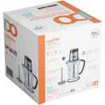 IDO Vegetables & Meat Chopper 800 W with 2 Speeds, Black - CH800-BK