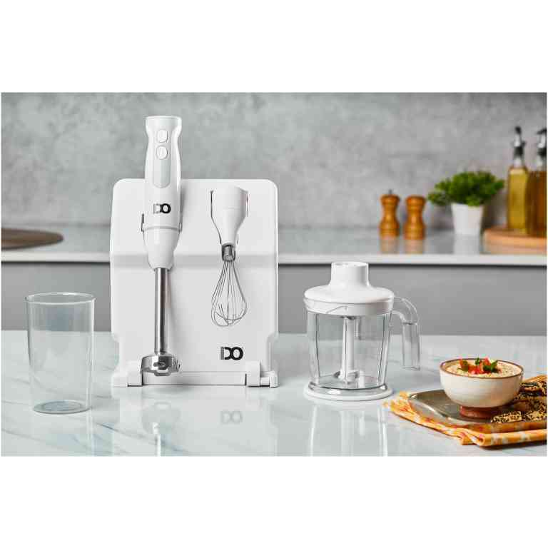IDO Hand Blender Group with Stand 800 Watt – White