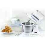 IDO Hand Mixer with bowl 500 W White – MB500-WH - Image 2