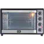IDO Single Glass Toaster Oven 50 Liters, Black - TO50SG-BK
