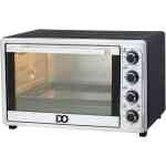 IDO Double Glass Toaster Oven 50 Liters, Silver - TO50DG-SV