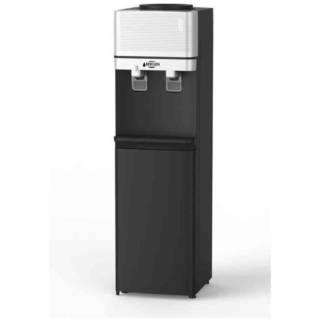 Bergen 2 Nozzles Top Loading Water Dispenser - BY 555 Black /Silver