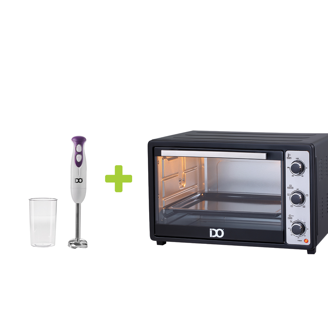 TO45SG-HBL400 IDO Toaster Oven 45 L + Hand Blender 400 W - TO45SG-HBL400 - Image 1