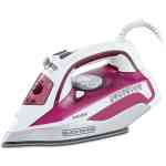 Black+Decker Ceramic Steam Iron 2400W Blue – X2400