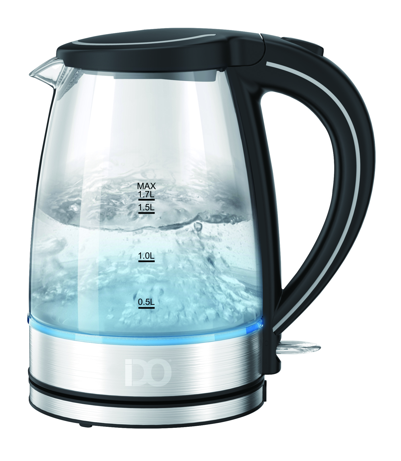 EKG2200-BK-1 iDO - Electric Kettle Glass - EKG2000-BK - Image 1