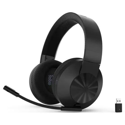 Lenovo Legion H600 2.4GHz Wireless Gaming Headset(Black) Lenovo - Legion Wireless Gaming Headset (Black) - H600 2.4GHz - GXD1A03963 - Image 1