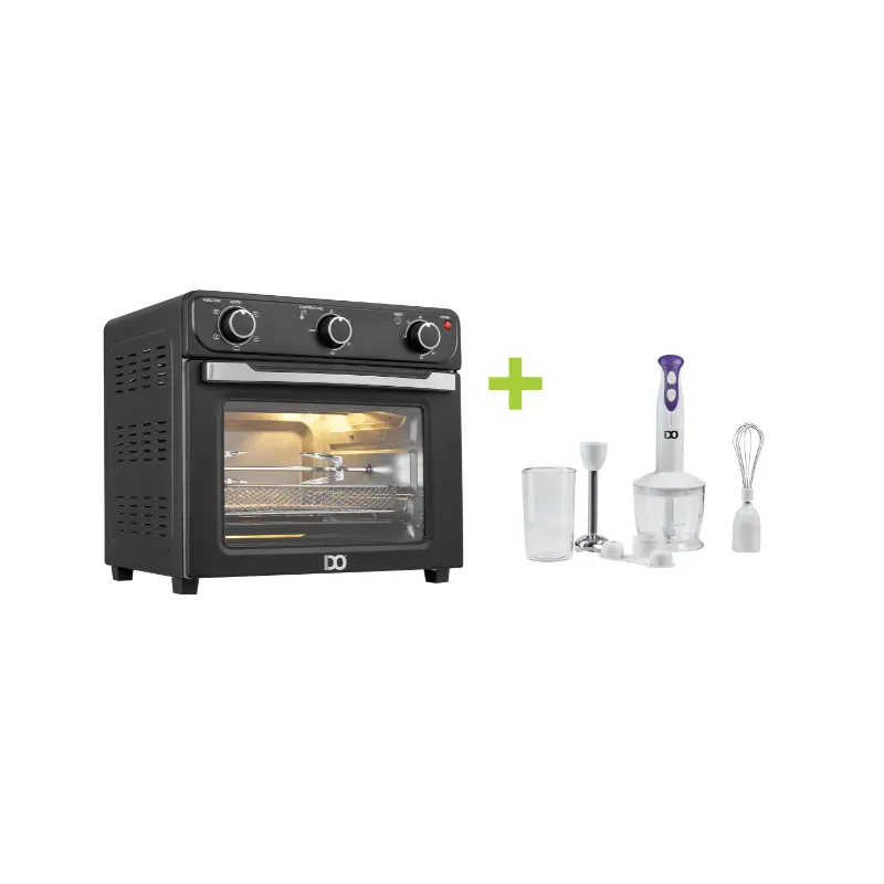 iDO Bundle - 01 iDO Toaster Oven Airfryer 28L + Hand Blender Group 400 Watt – TOAF28-HBLG400 - Image 1